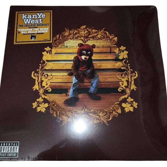 Kanye West The College Dropout 2 LP 12” Vinyl Records Sealed - Picture 3 of 6